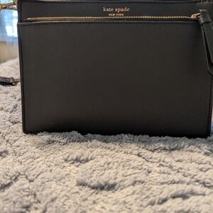 Kate Spade Elegant Black Crossbody Bag. Like new